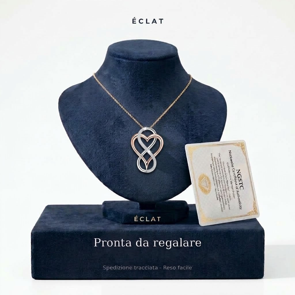 Cuore Infinito Bicolore